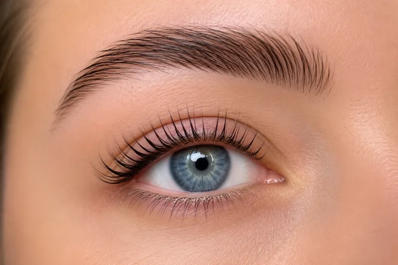 Réhaussement de cils